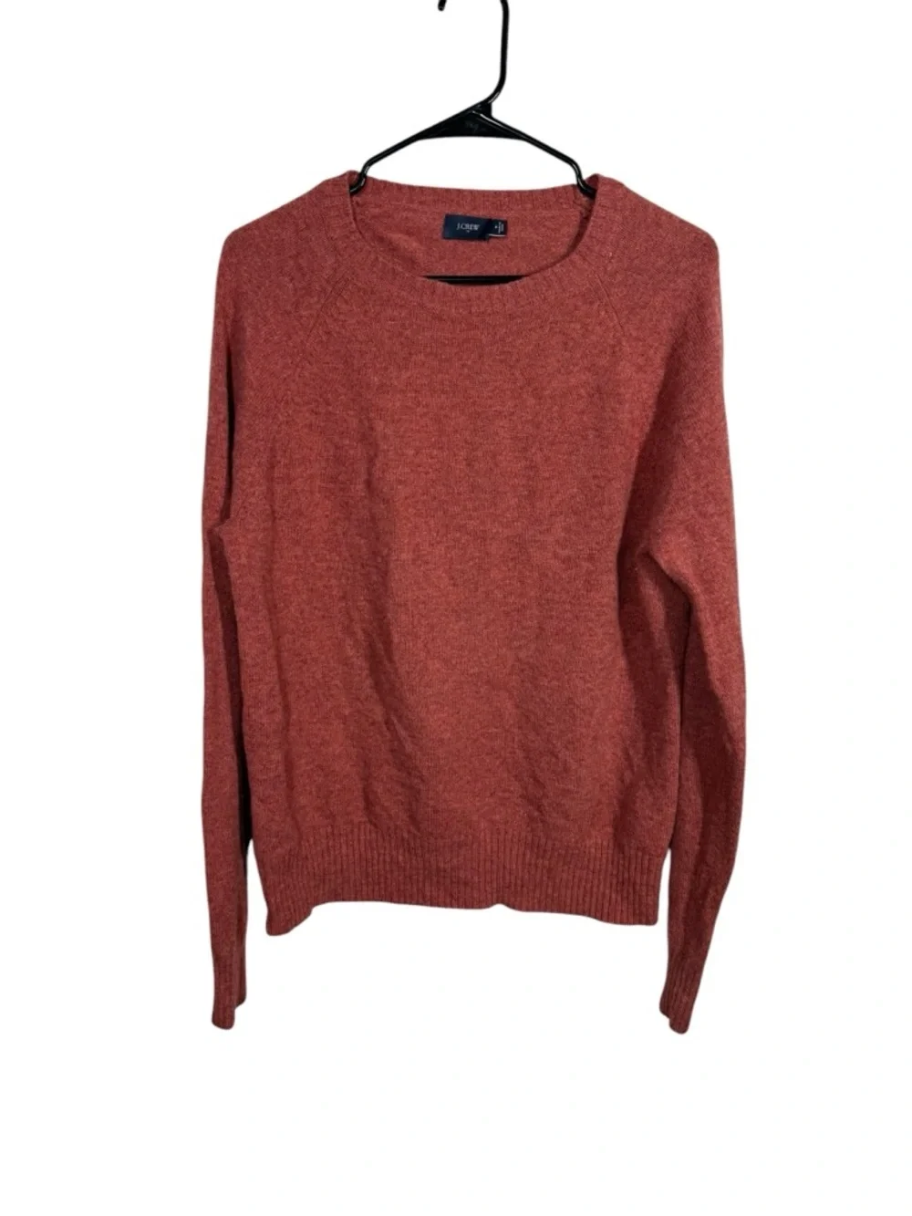 J Crew 100% Lambs Wool Crew Neck Long Sleeve Top Size Medium
